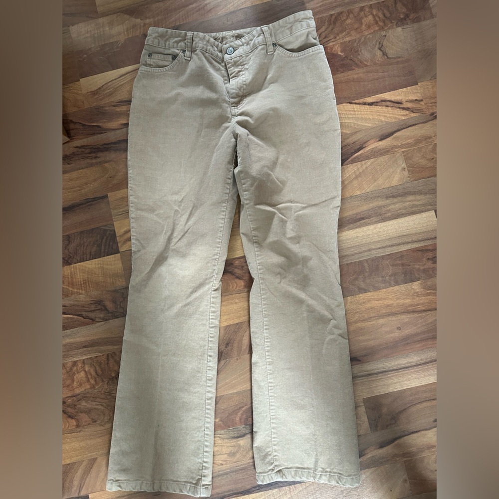 St. John's Bay Boot Cut Pants - Cream